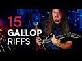 15 GALLOP RIFFS | Jean Patton