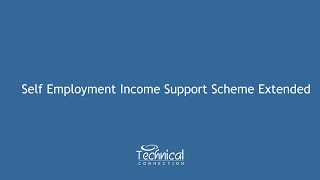 Self Employment Income Support Scheme Extended