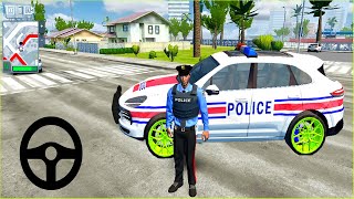 4X4 Porsche polis arabası oyunu 3D || Police sim 2020 #344 Polis oyunları 4K Android Gameplay