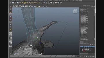 Tutorial Autodesk How To Modeling the Legs and Boots in Autodesk Maya