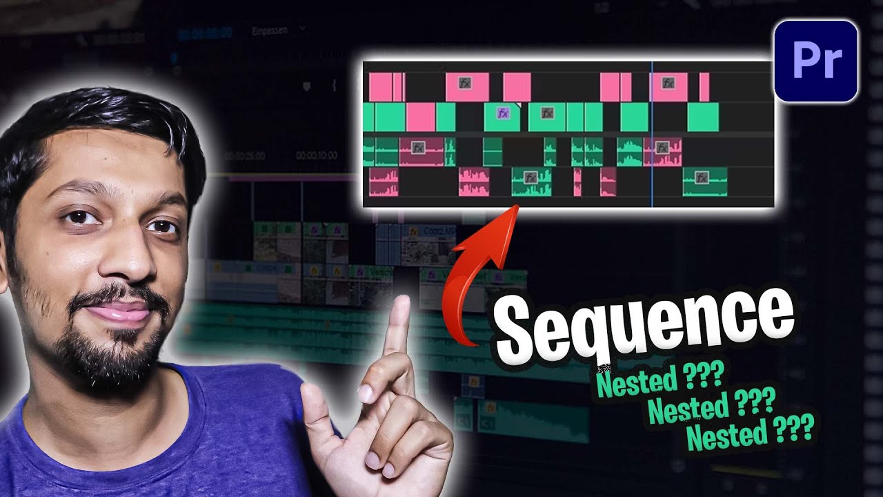 Understanding Nested Sequence in Premiere Pro | Basic Guide in Urdu / Hindi