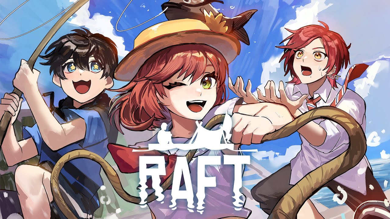 【RAFT】またゴミを拾ってみようかな~！(W.ひま, アクシア) 【ハユン/にじさんじ】