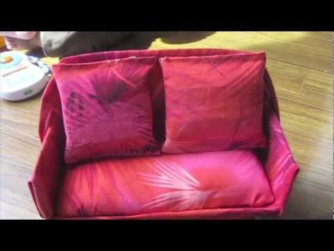 How To Make A Doll Couch Barbie Size How To Make A Doll Couch Barbie Size