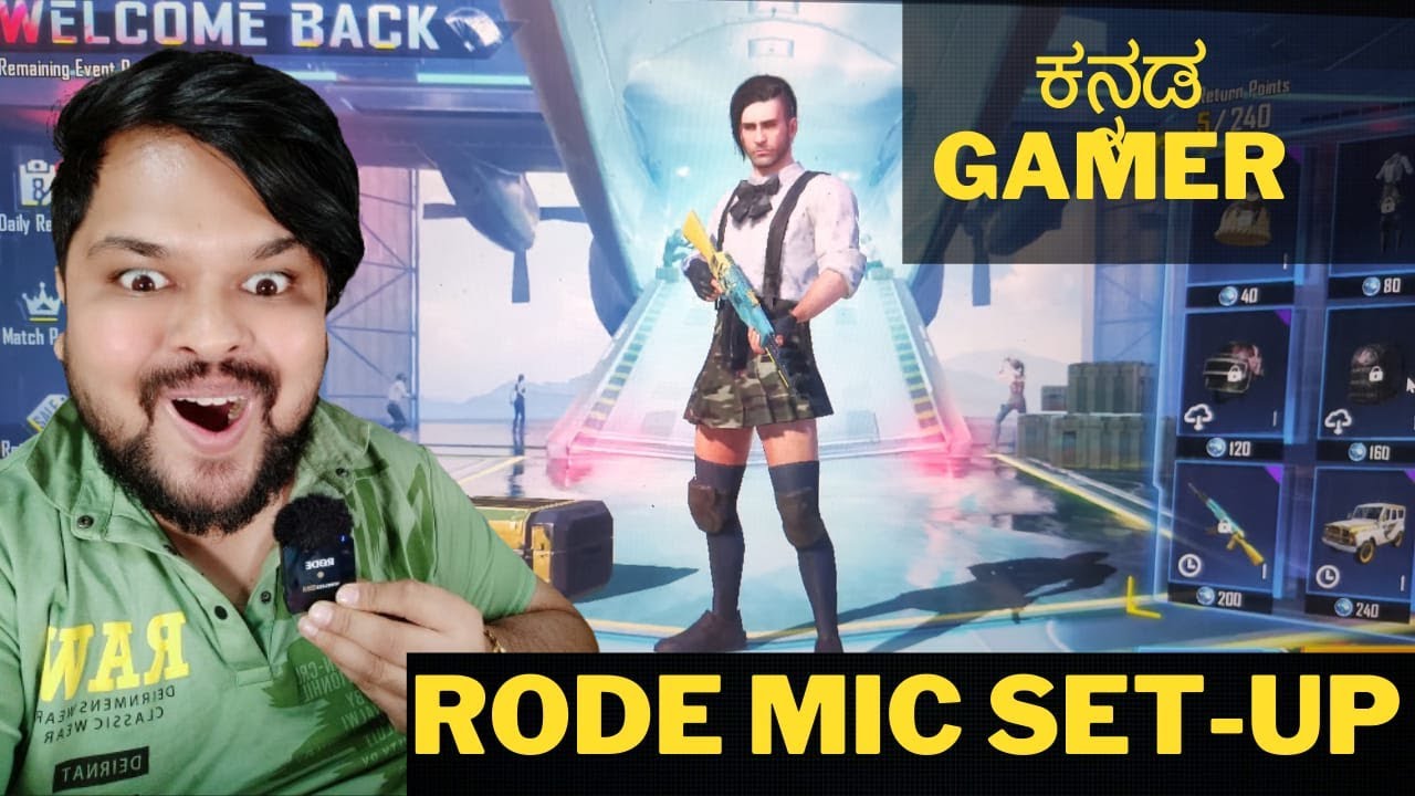Streaming Battleround :) with my new rode wireless go 2 mic setup| # ...
