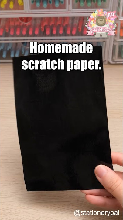 Magic Scratch Art, How to make Scratch paper, Rainbow Scratch Paper, DIY