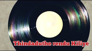 Thindaduthe rendu Kiliye | Aanatha kummi | vinyl audio