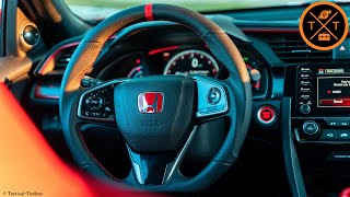 Installing a STOOPID CHEAP Civic Type R Steering Wheel..