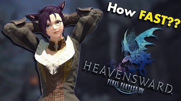 How FAST Can I Beat HEAVENSWARD! | Complete FFXIV #5