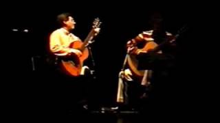Video thumbnail of "Lennon Mc Cartney - The fool on the hill  (Arr.Brouwer)  Duo Baroni & Osuna"