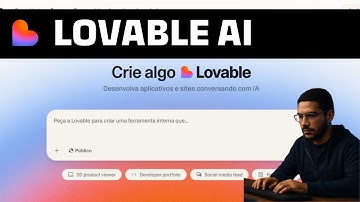 LOVABLE AI na Prática! Crie Sites Profissionais com IA.