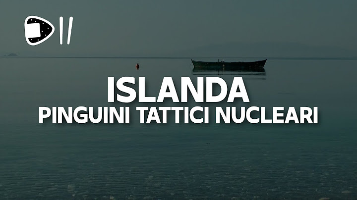 Pinguini Tattici Nucleari - Islanda (Testo/Lyrics) ma tu ci pensi mai, alle cose che io so di te