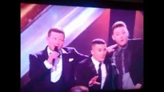 Camera Man falls over X Factor
