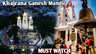 Indore ki shaan khajrana mandir full darshan | khajrana mandir live | drone shots