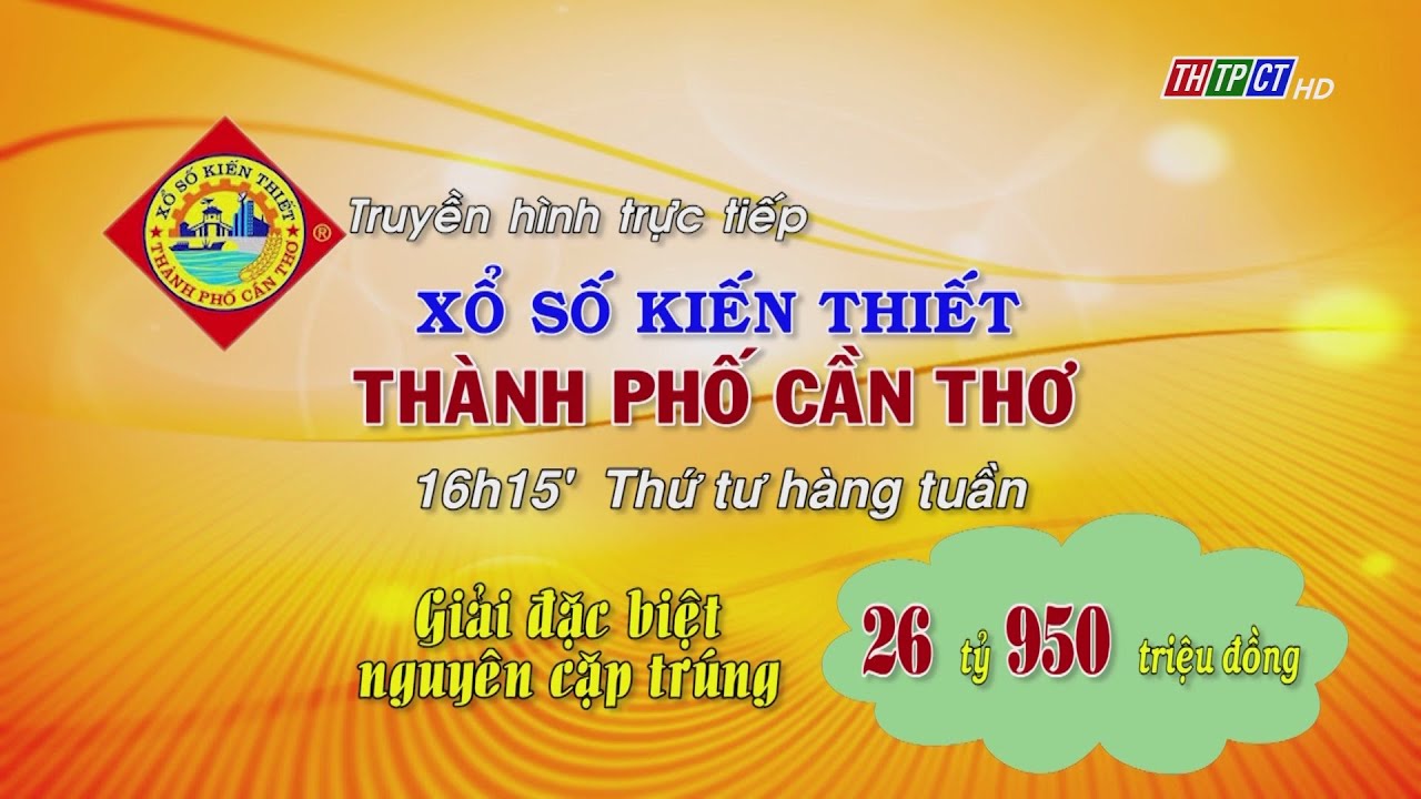 Truyền Hình Trực Tiếp Xổ Số Kiến Thiết Thành Phố Cần Thơ Ngày 22/2/2023|  Cần Thơ Tv - Youtube