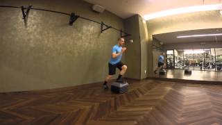 Box Step-up With Stride