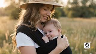 Luxury Baby Wrap Carrier Commercial | Premium Cinematic Product Video | Amazon Product Advertisement screenshot 1