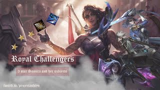 ROYAL CHALLENGERS ⭐⭐⭐ IMPERIAL SAMIRA GAME - TFT Set 6 Guide Teamfight Tactics