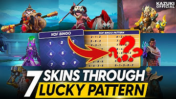 THIS IS HOW I GOT 7 SKINS THROUGH THIS UPDATED KOF PATTERN LIST