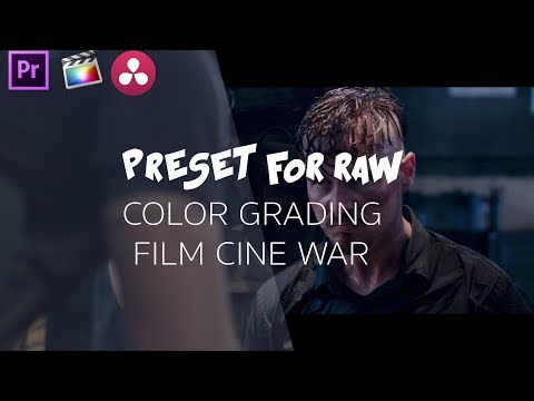 Cinematic LUT RAW 444 PRESETS TO DOWNLOAD | FCPX Adobe Premiere DAVINCI