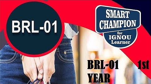 Overview of Retailing (Retail Scenario) | BRL-01 | Class 1| part-01