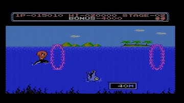 Super Elf Circus Charlie Bootleg Nintendo NES Famicom Clone Famiclone Knock Off Multicart