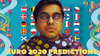 EURO 2020/21 PREDICTIONS & PREVIEW