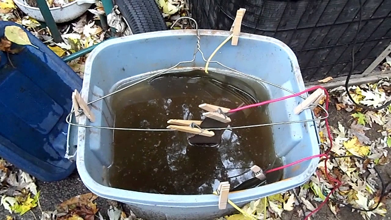 De rusting lawn mower blade. YouTube