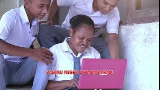 VIDEO LAGU Bagimu Negeri Teks Merah Putih