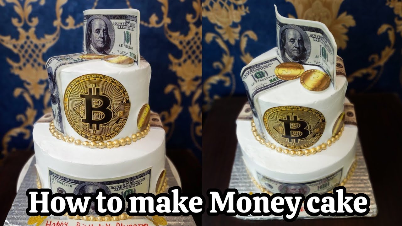 Money cake || how to make dollar cake at home | money cake kaise banate  hain| urdu hindi