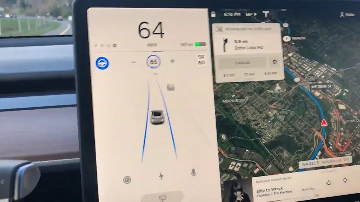 Tesla Model 3 - Enhanced Auto Pilot 2018