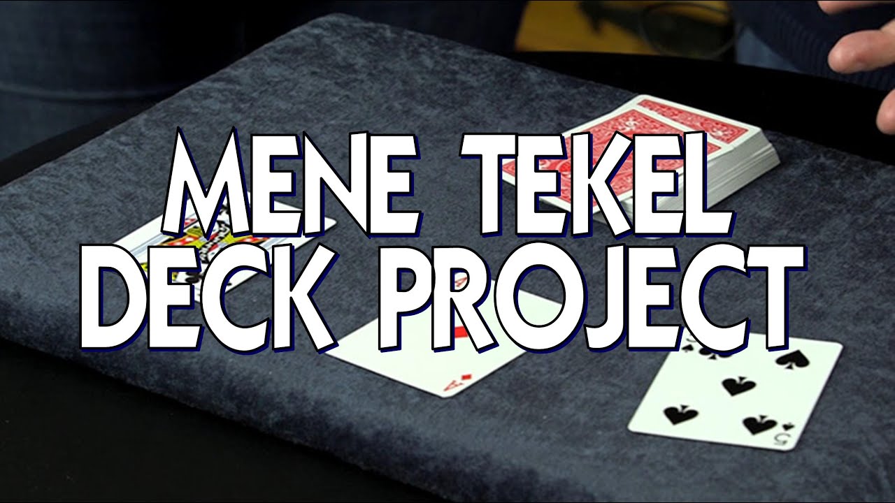 Обзор Magic — проект колоды Mene Tekel от Big Blind Media