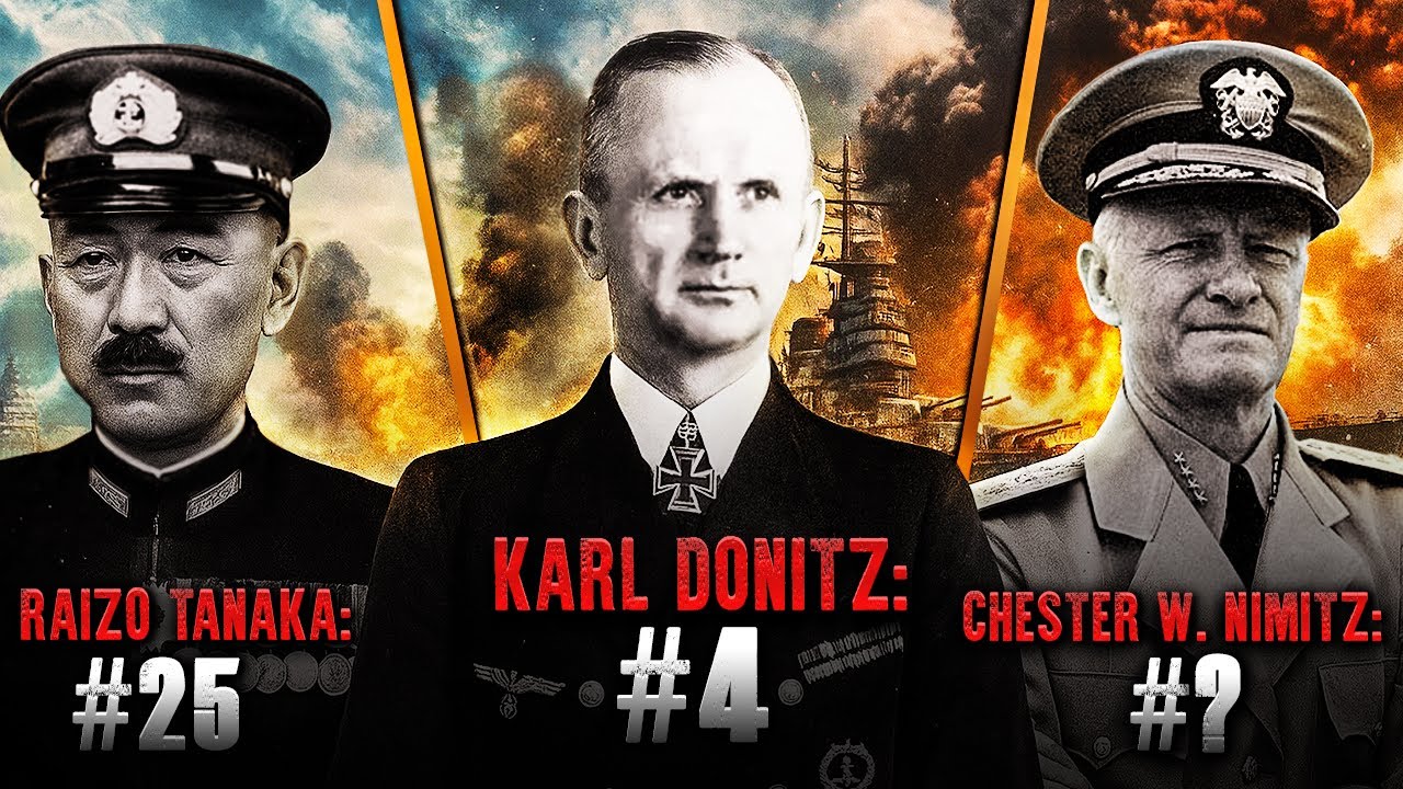 Ranking the Most Powerful Admirals of WW2