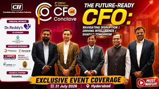CII CFO Conclave 2026 Hyderabad | Future-Ready CFO Summit | Top Industry Leaders | News Box Telugu 