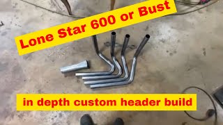 Building Custom Headers for the Lone Star 600 or Bust car: A Step-by-Step Guide