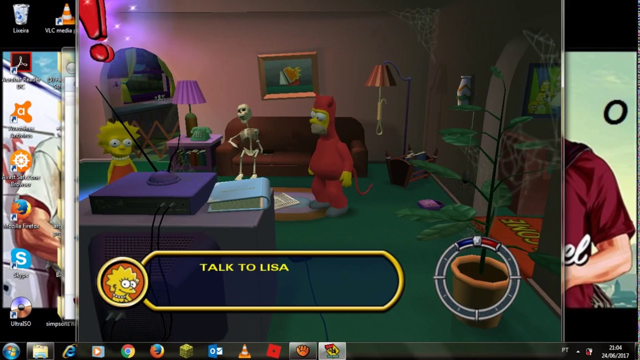 como instalar Save game%100 para the simpsons hit&run - YouTube