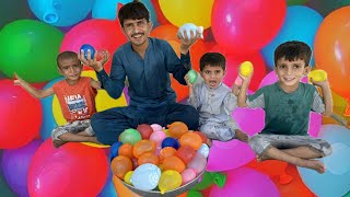 Biggest water balloon 🎈😍 fight | 1000 water balloon 😱