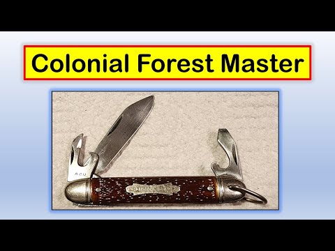 Colonial Forest Master 3 Blade Scout Knife @Warthogg1