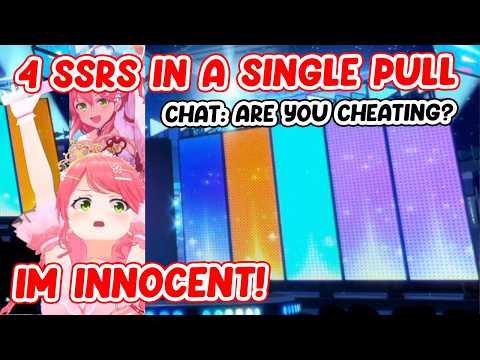 Miko's Insane SSR Luck Has Chat Thinking She's Cheating in Hololive Dream