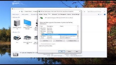 Installing An HP Printer With An Alternate Driver On Windows 10 For A USB Cable Connection