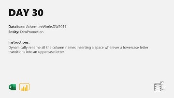 DAY 30 – Query Folding Challenge - #30DQUERY