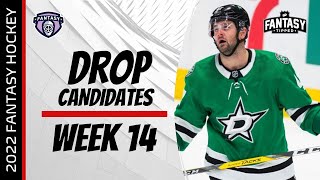 2021-22 Fantasy Hockey - Week 14 Players to Drop - Fantasy Hockey Advice