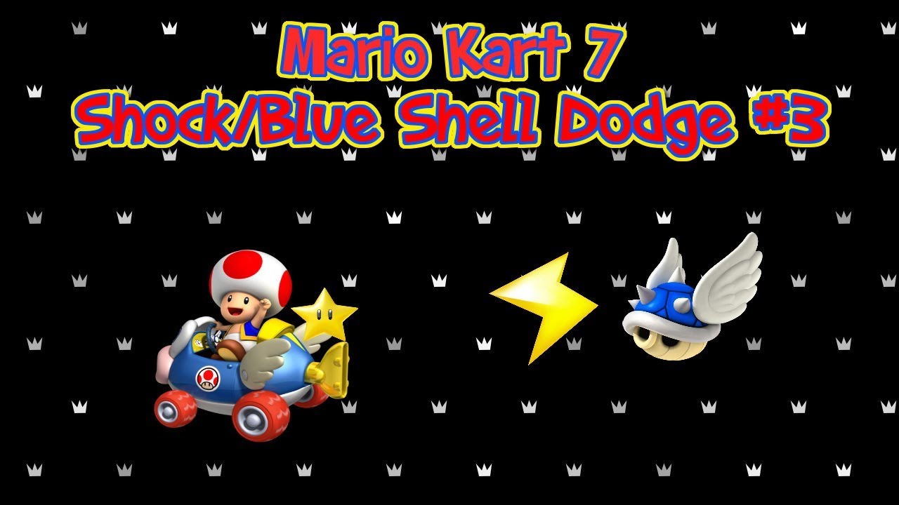 Mario Kart 7 Dodge Blue Shell
