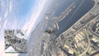 Gtav - Destroying With The P-996 Lazer