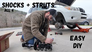RAV4 Ride Fix: Replacing All 4 Shocks/Struts (2006–2012 RAV4 4WD)