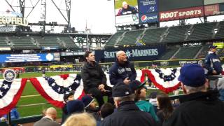 Jay Buhner Q & A 2012 Seattle Mariners Fan Fest Seattle Washington Safeco Field Wealth