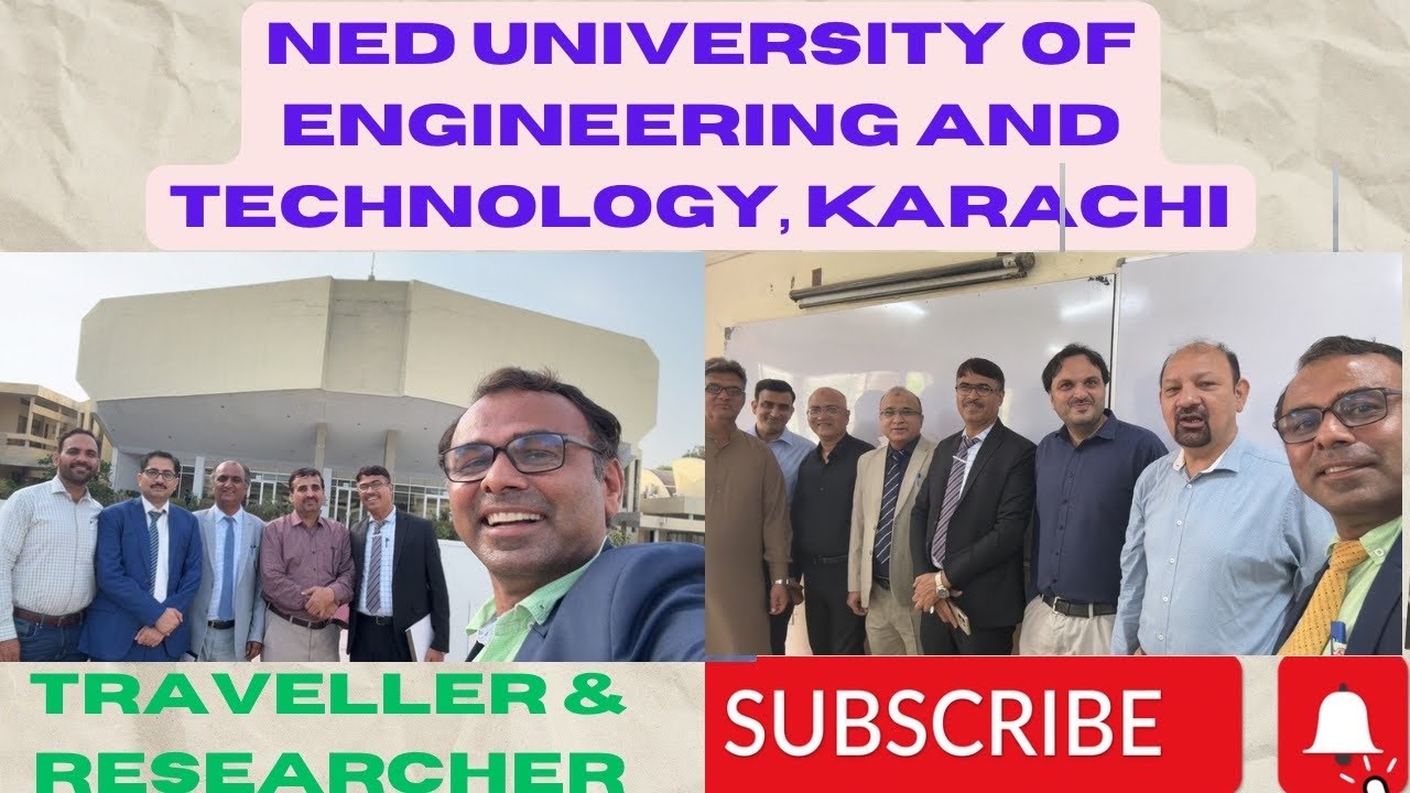 NED university of engineering and technology, Karachi - YouTube