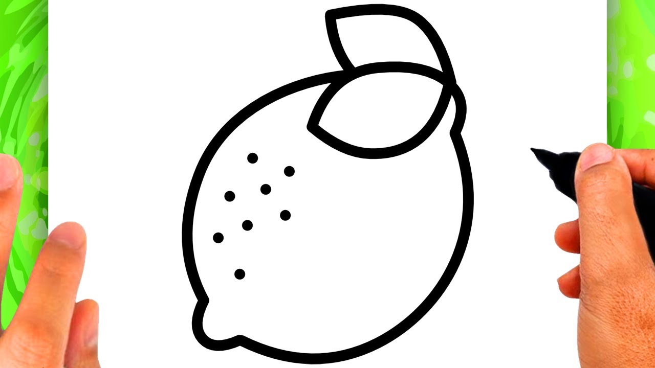 Como desenhar Limão Kawaii fofo, how to draw lemon kawai cute ❤ Dibujos  Desenhos para Desenhar 