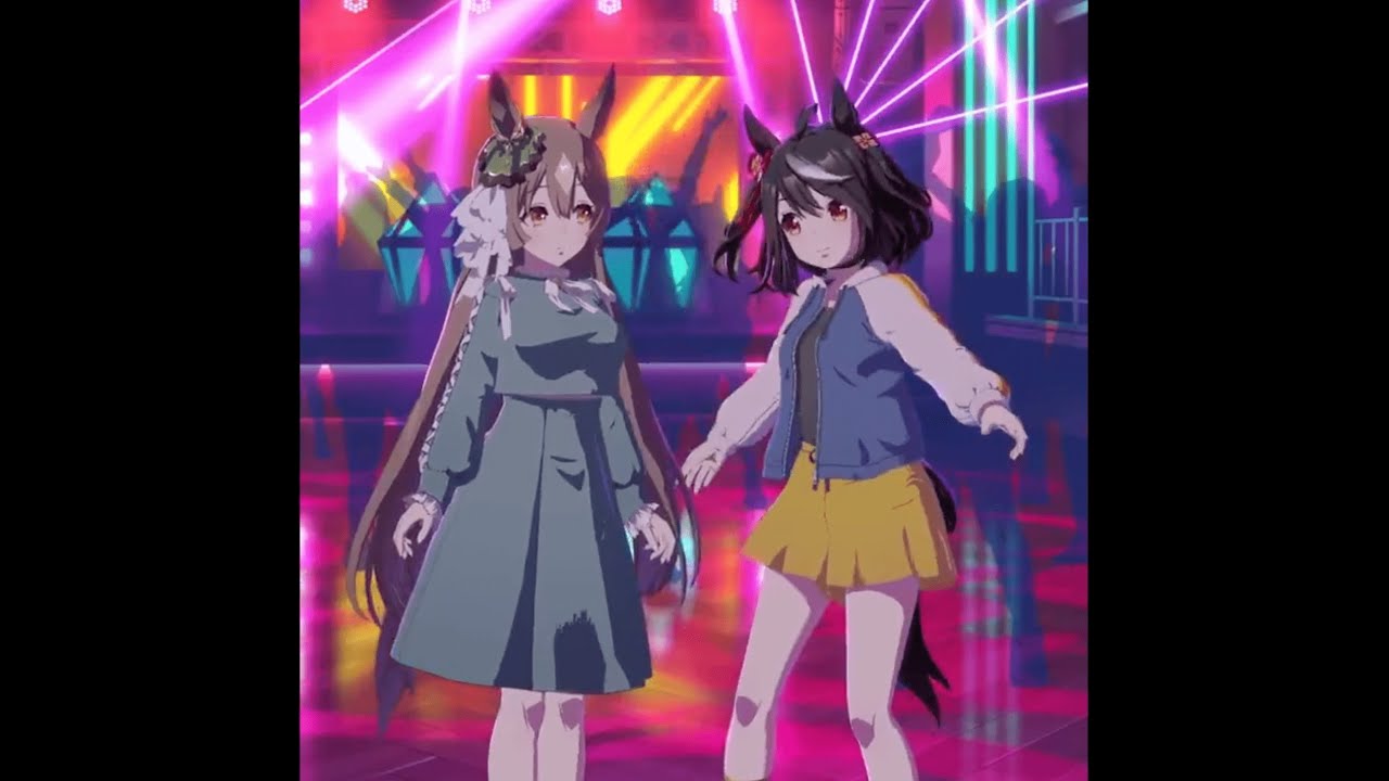 Kitasan Black dances close Satono Diamond, but sometimes... Harikitte ikou