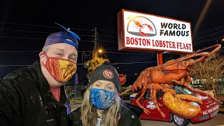 Boston Lobster Feast || Orlando Lobster Buffet || Orlando Florida Vlog 2021