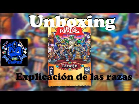 Hero Realms: Linaje unboxing en español - Gulkas